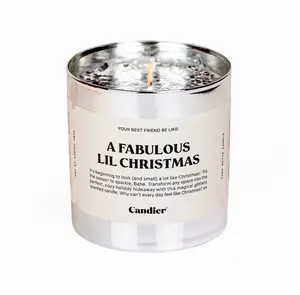 FABULOUS XMAS GLITTER CANDLE