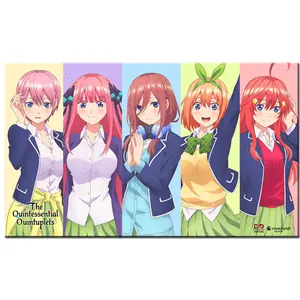 The Quintessential Quintuplets Anime Deskmat Mouse Pad Officially Licensed Brand New (Choose your Design)