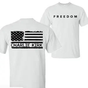 Freedom Charlie Kirk tshirt