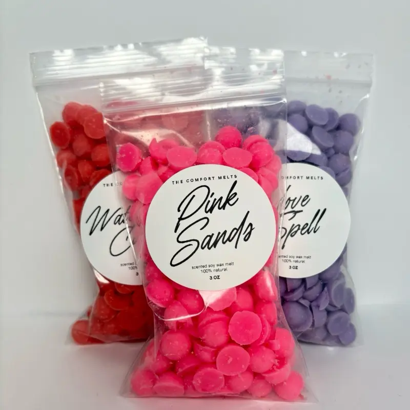 3oz Multiple Scents Soy Wax Melt Value Bag, Highly Scented Home Decor Wax Melts for Home Supplies