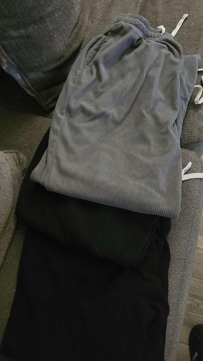 Item: Black + Black + Gray, L