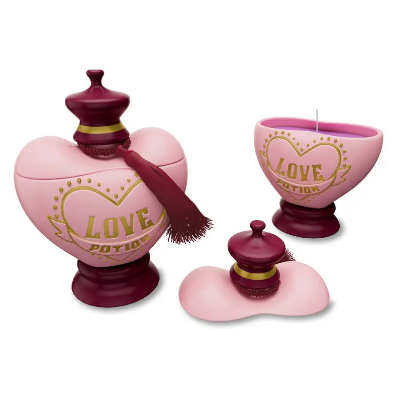 Harry Potter Love Potion Scented Candle, Home Decor Piece with Ceramic Base, Home Fragrance Item for Gifting, Scented Candles, Double-Use