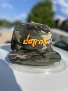 Detroit Native Camouflage "Detroit" Hat