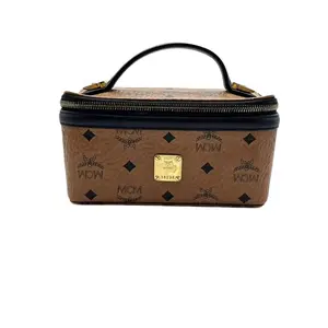 Pre-owned MCM FRANCE Shoulder Bags H2 Classic Visetos Series Mini Cosmetic Case/Jewellery Box 26136