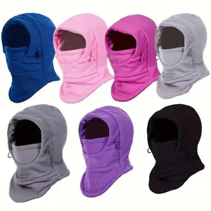 1pc Kids’ Warm Windproof Balaclava Cap – Autumn & Winter Trendy Ski Hat for Boys and Girls – Soft, Breathable, and Comfortable Ear Protection for Casual Outdoor Activities and an Ideal Gift Choice