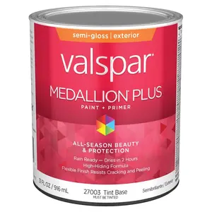 Valspar  1 qt. Medallion Acrylic Latex House Trim Paint & Primer, Tint