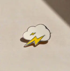 Lightning Cloud Pin
