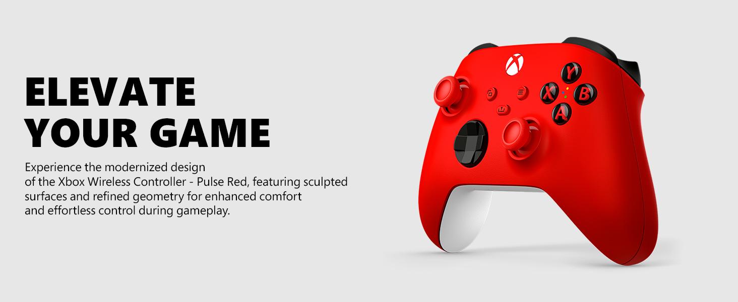 Microsoft Xbox Wireless Controller - Red - Works with Xbox consoles • Windows PC • iOS & Android