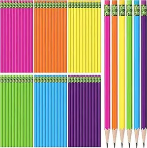 Thermochromic (Mood Changing) Pencils Engraved with Neon, Glitter Thermochromic and Novelty