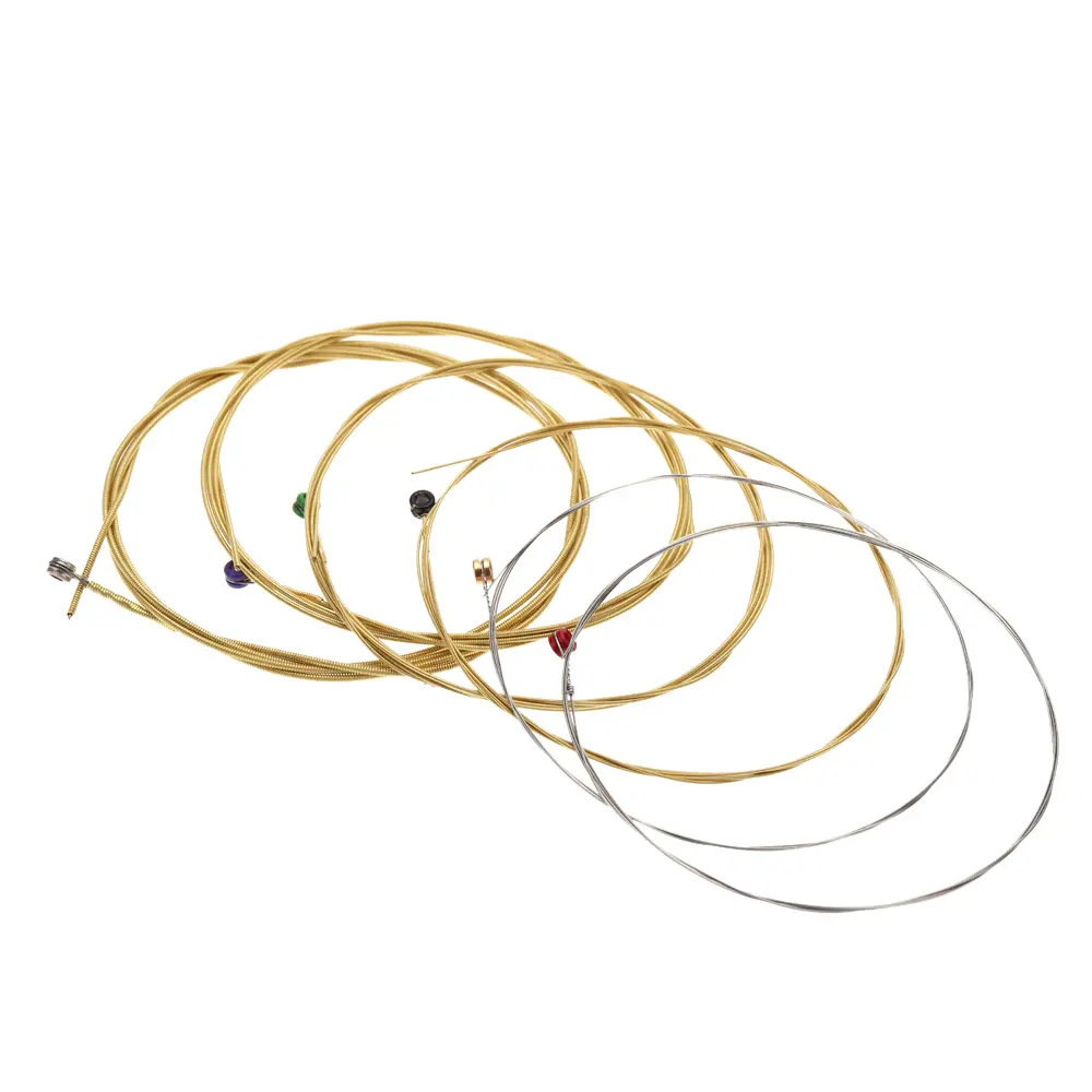 Orphee TX630 Acoustic Guitar Strings for Guitar Players, Acoustic Music Accessories, .011-.052 Gauge, 75/25 Phosphor Bronze, 11*14.5*0.8cm, Comfortable Feeling, g/024/0.61, a/042/1.07, b/015/0.38