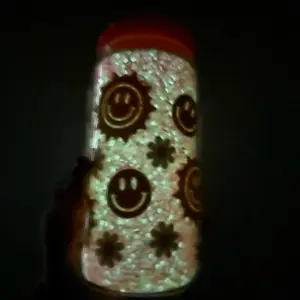 Glow in the Dark 15oz Glass Cup - Drinkware - Bottles