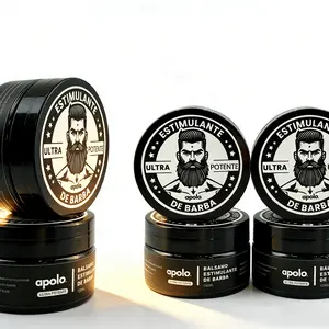 Apolo Ultra Potente Beard Stimulant Balm 100mL - Premium Formula for Fuller & Healthier Beards - Ideal for All Beard Types