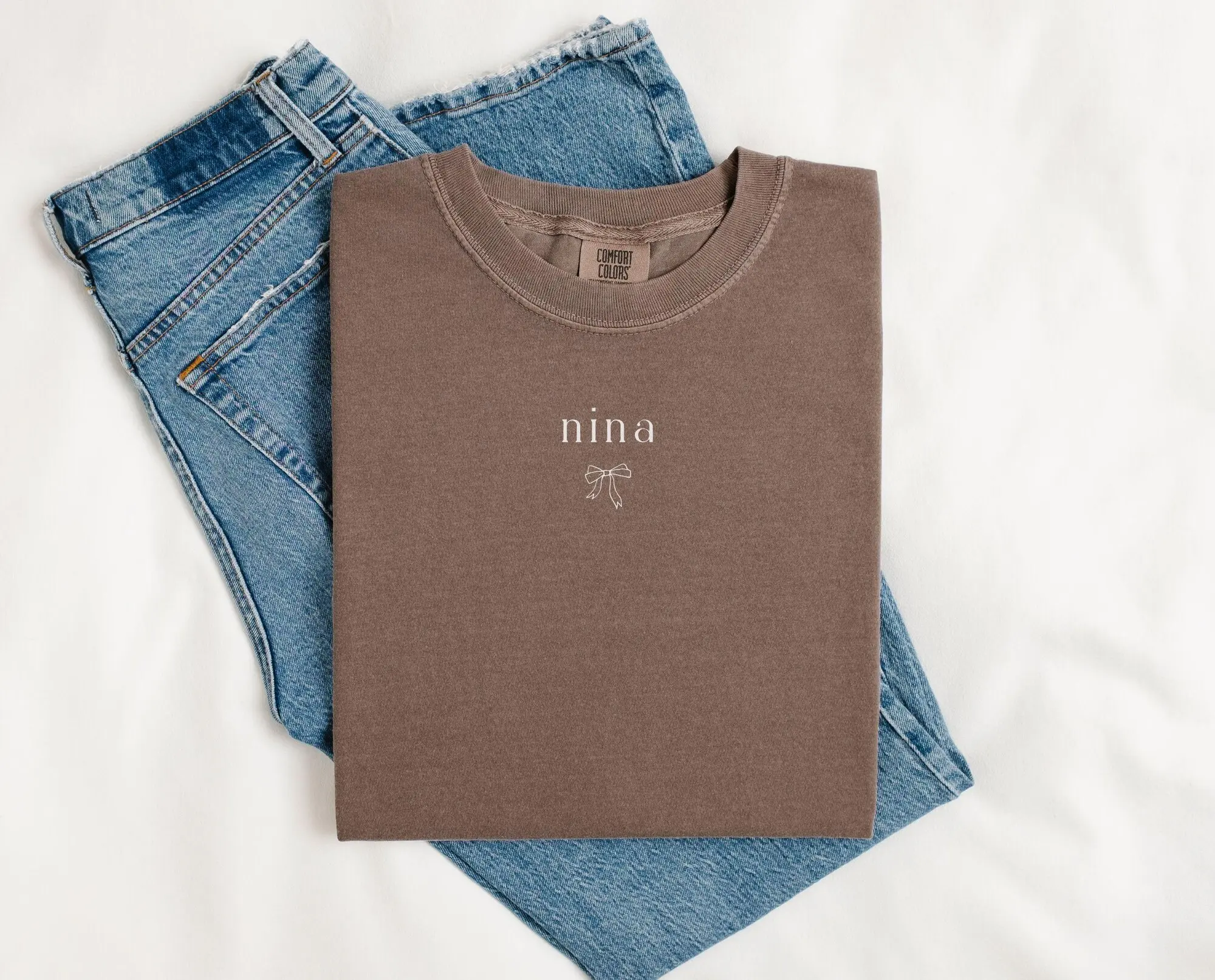 Nina Shirt Gift from Godchild Promoted to Madrina Tshirt New Nina Gifts Godmother Proposal Nina Comfort Colors Tee Mothers Day Gifts