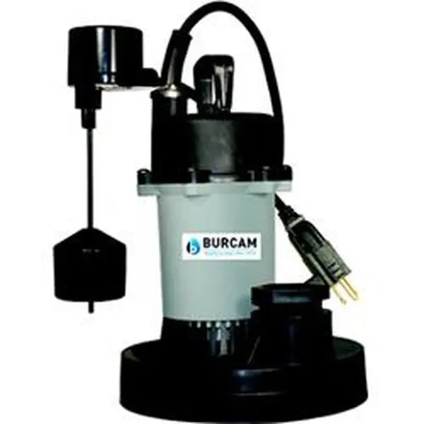Burcam 0.3 HP Submersible Sump Pump Float Switch
