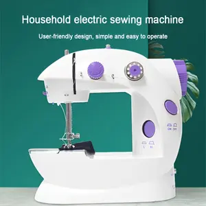 Sewing Machine, Mini Full-automatic Multifunctional Sewing Machine for Home Use, Mini Desktop Electric Sewing Machine for Eating Thick Clothes for Home Use