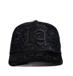 LA total BLK  embroidered Los Angeles