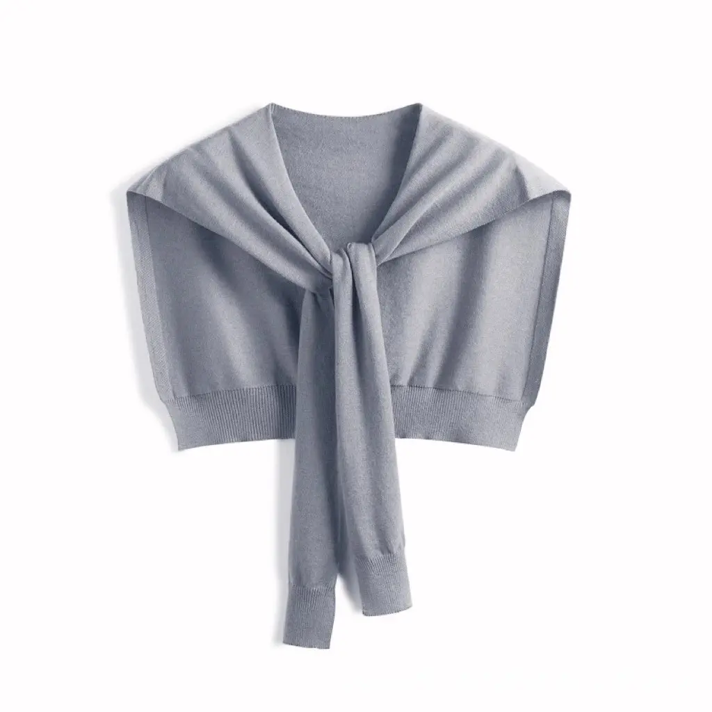 jccc shadow Women's Versatile Knitted Shawls Sweater,Casual Soft Comfortable Shawl for Daily Wear, Fashion Accessories for Women & Girls, Trendy Solid Shawl Scarf Wrap