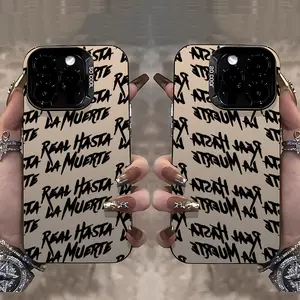 Popular rapper A-Anuels AA Phone Case Suitable for iPhone 17 16e 16 15 14 13 12 11 Mini Pro Max Air X XR XSMAX 8 7 Plus Anti Fall Matte Back Cover