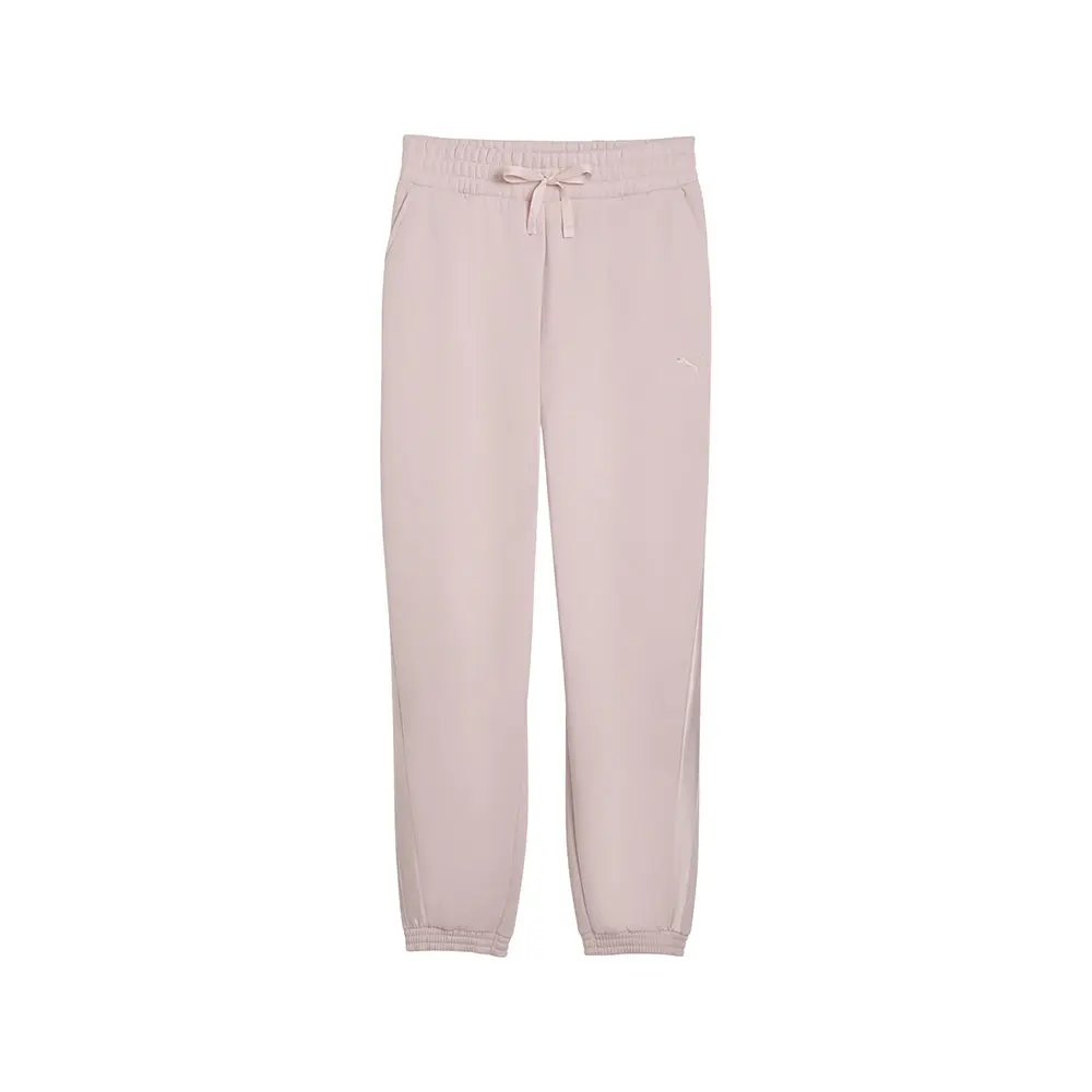 PUMA Womens Essentials Elevated Satin Sweatpants Casual - Pink