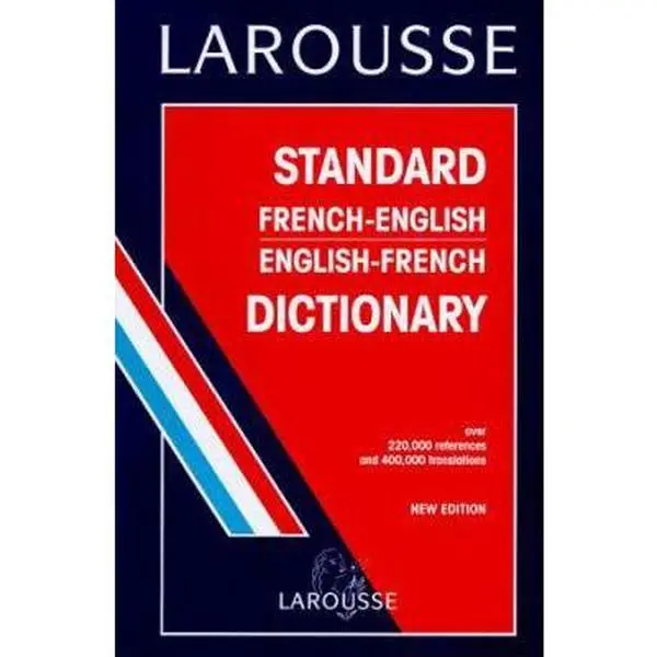 Used Larousse Standard French-English English-French Dictionary - Paperback Book