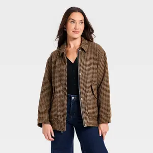 Women's Tweed Fashion Jacket - Universal