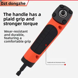 Degrees Screwdriver  Hex Socket Extension Drills Driver Magnetic Adapter Bending Screwdriver Reversible Tool