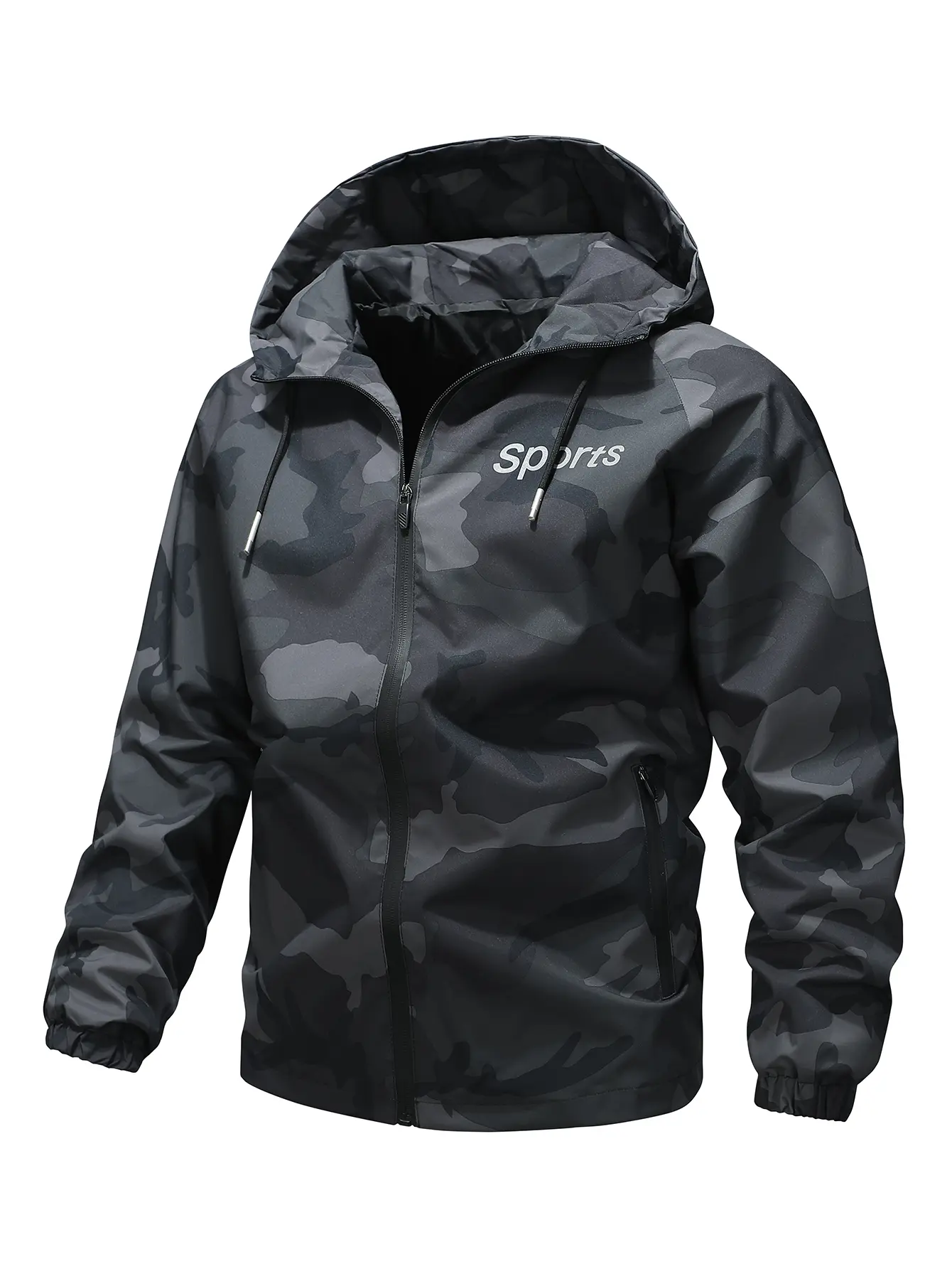 Men’s camouflage jacket, new textured men’s outerwear, men’s camouflage jacket, outdoor hiking casual versatile jacket