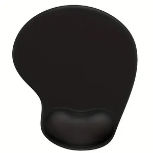 Ergonomic Universal Mouse Pad, Comfortable Gel Wrist Support Mouse Pad, Anti-slip PU Base Mouse Pad, Durable Washable Mouse Pad for Office & Home