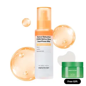 Papa Recipe Retinol Bakuchiol PDRN Refine Glow Dual-Phase Mist(3.38fl oz/100ml)