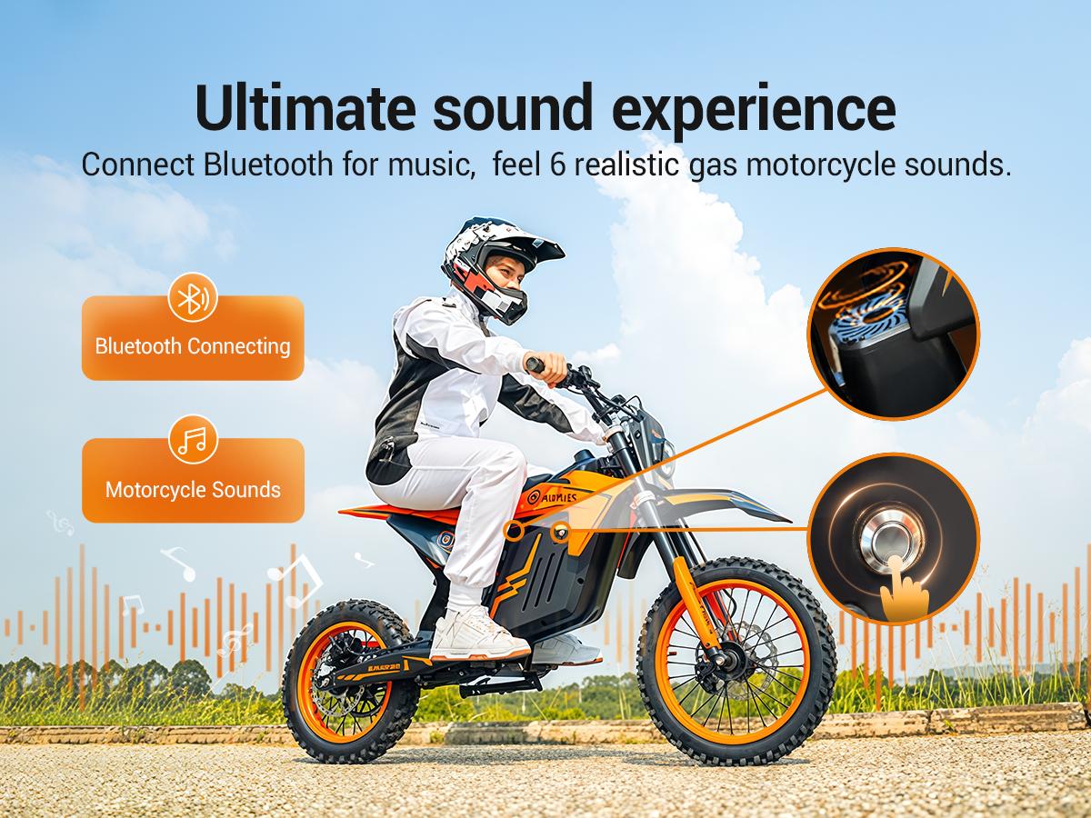 HillMiles MilePop 1 Electric Bicycle — (3000W Peak) Power, equipped with a 48V 25Ah battery, offering a range of 35–45 miles; features hydraulic brakes, a full suspension system, and Bluetooth music functionality; an off-road electric bicycle. HillMiles MilePop 1 Electric Bicycle — (3000W Peak) Power, equipped with a 48V 25Ah battery, offering a range of 35–45 miles; features hydraulic brakes, a full suspension system, and Bluetooth music functionality; an off-road electric bicycle.