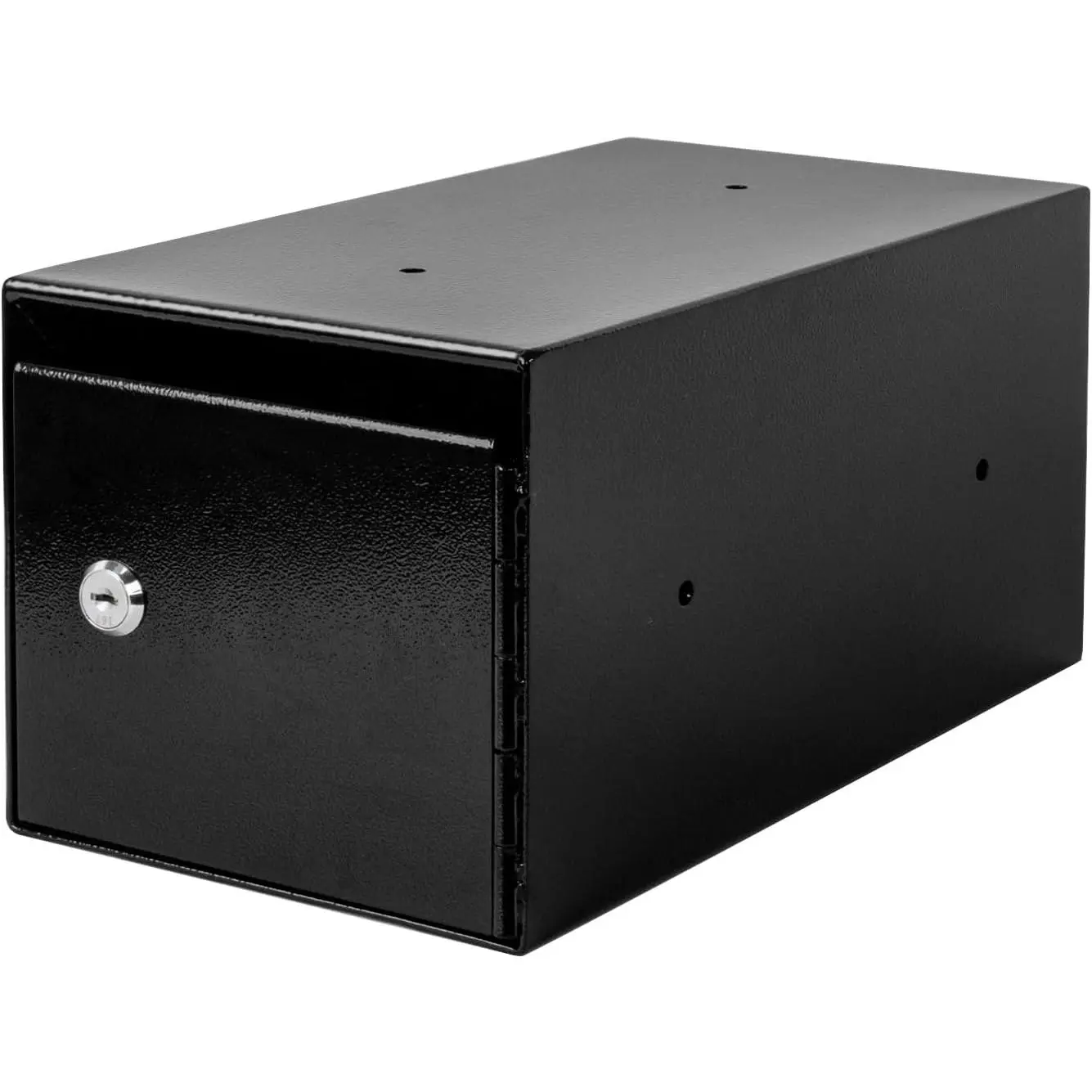 Steel  Drop Box,  Safe Box with Tamper-Proof Slot, Mountable  Box with Lock for Hotels, Apartments