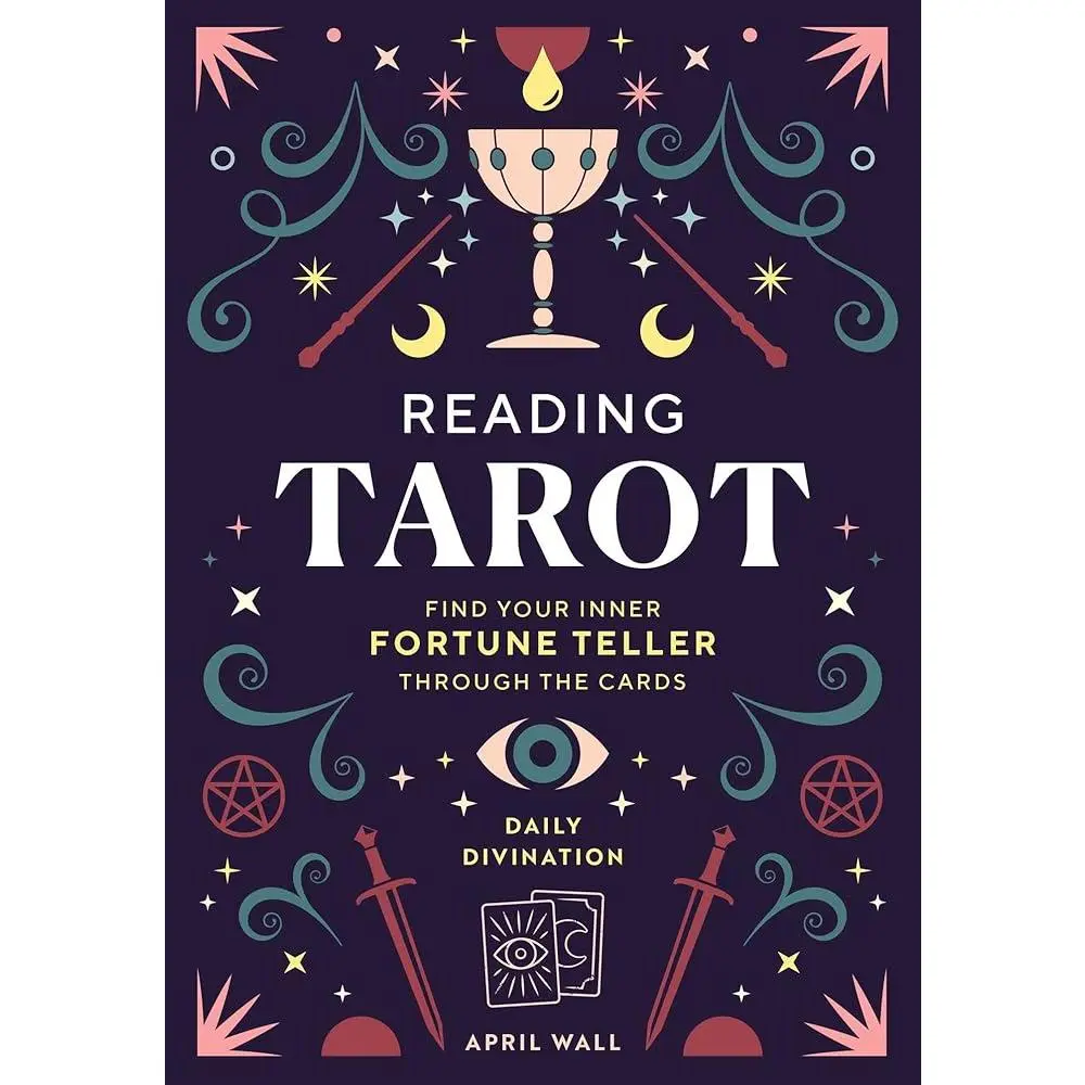 English Illustrated Tarot Card Reading Guide Book - Daily Divination Tool, Unlock Inner Fortune Teller, Ages 12+ Perfect Gift for Tarot Enthusiasts, Career Paths Insight (Toys & Hobbies, Games & Puzzles, Card Games)