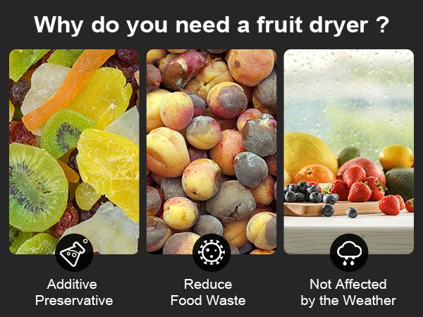 Crownful Food Dehydrator Machine, 7 Stainless Steel Trays, Dryer for Jerky, Vegetable, Fruit, Meat, Dog Treats, Herbs, and Yogurt Crownful Food Dehydrator Machine, 7 Stainless Steel Trays, Dryer for Jerky, Vegetable, Fruit, Meat, Dog Treats, Herbs, and Yogurt