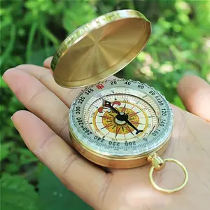 1pc Glow Compass - Portable Survival Gear for Outdoor Camping, Hiking, Travel Navigation Essentials
