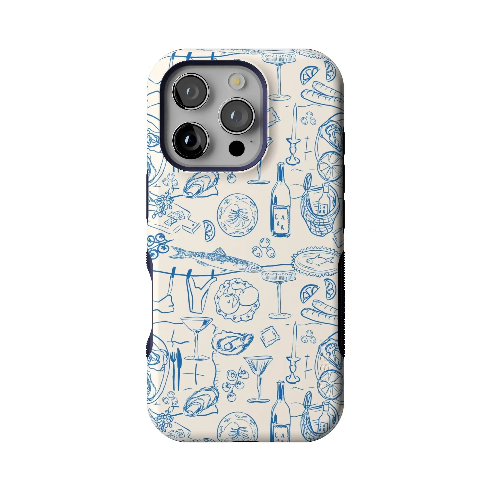 Casely iPhone 16 Pro Case | Dolce Vita | Amalfi Aperitivo | Bold Protective Design | Compatible with MagSafe