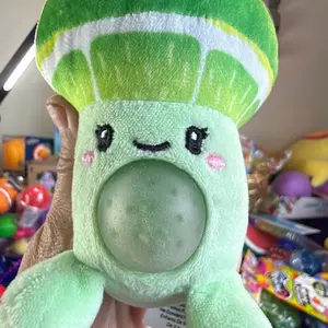 Mushroom beady smooshers by top trends stress relief toy