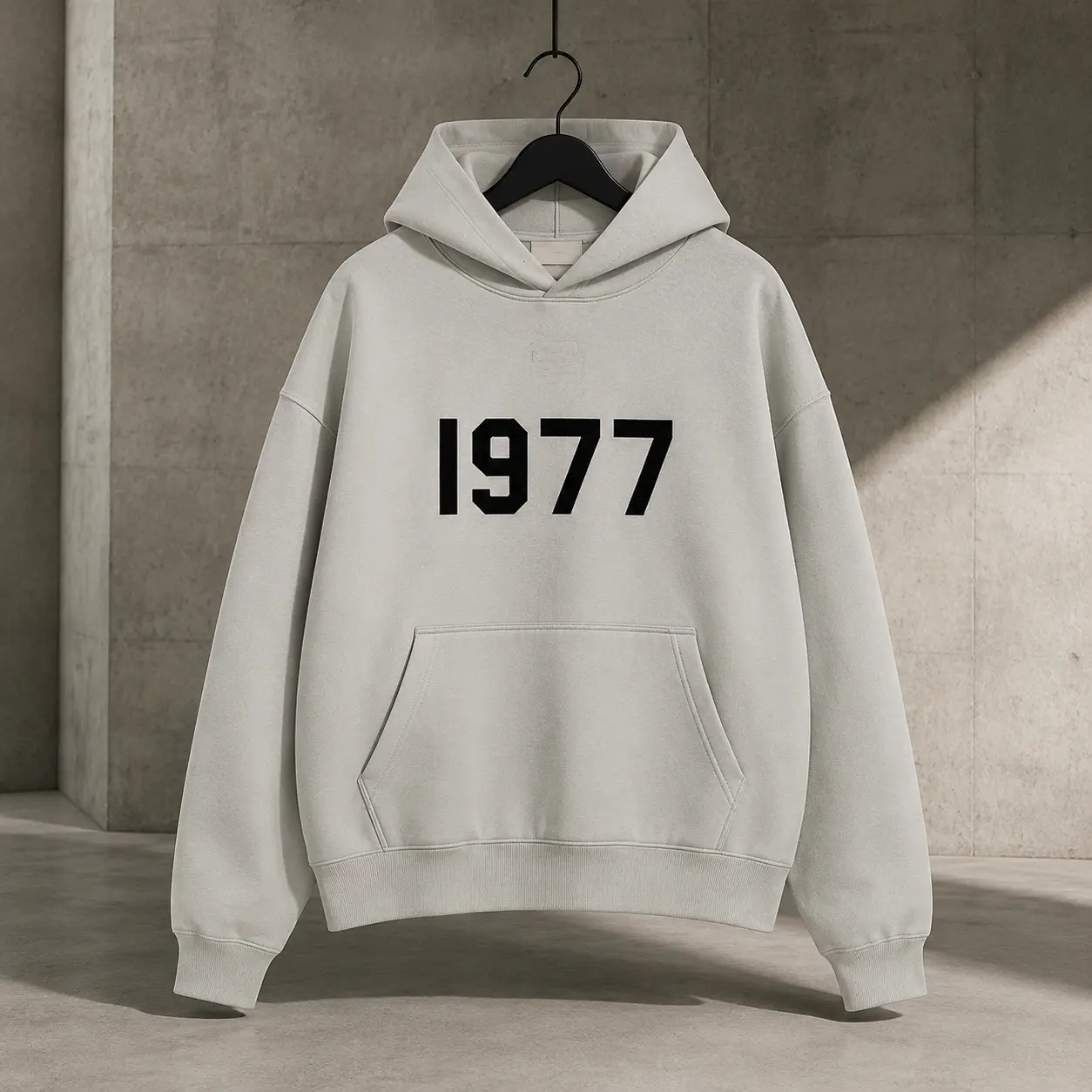 1977 Vintage Hoodie-Jogger Set, Unisex Oversized Streetwear Clothing Set