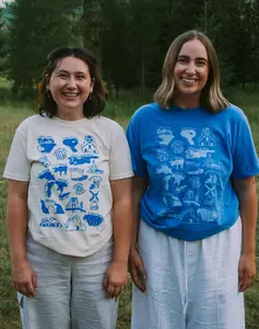 Michigan State Nature Checklist Souvenir T-Shirt Unisex