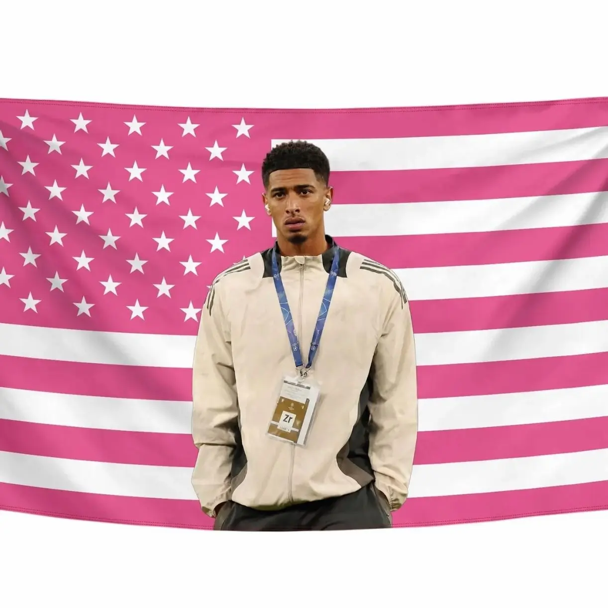 Bellingham Fan Flag Football Wall Decor