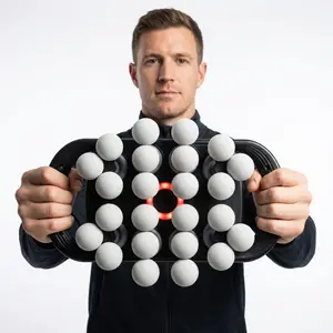 Professional Handheld Electric Massager, 24 Heads, Adjustable 9 Modes & Intensity, Leg Arm Waist Back Hip Muscle Relaxation, Holiday Gift massage gun