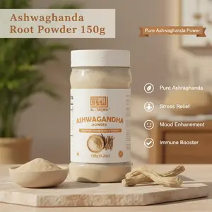 Al-Taqwa Women's Pure Ashwagandha Root Powder (150g, 2100mg Per Serving) - Natural Supplements, Ashwagandha Powder Sleep Supplements, Stress & Mood Support, Stamina Boost, Immune & Gut Health, No Fillers/Binders