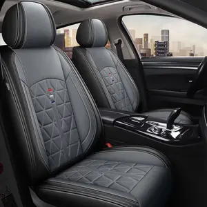 Full Set Faux Leather Seat Covers for Ford Escape 2001-2025 2026 | Waterproof Airbag Compatible Anti-Scratch Easy Install Faux Leather Seat Protector, Car Seat Protector, Auto Seat Protectors