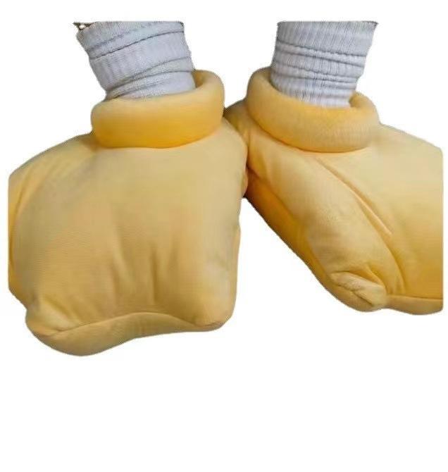 Funny Goose Onesie Wearable Blanket – Oversized Fleece Hoodie with Sleeves & Non-Slip Slippers for Men & Women (Black/White)