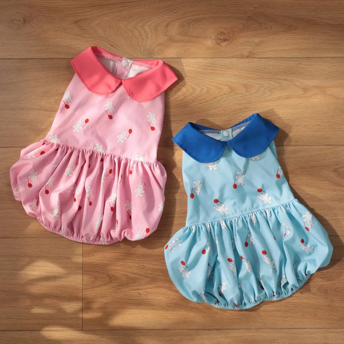 Summer Princess Pet Dresses Breathable Mesh Bowknot Puppy Kitten Dresses Lightweight Lace Sundress for Small Dogs Cats