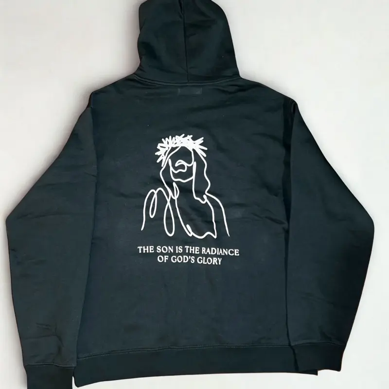 Abundant life hoodie screenprint