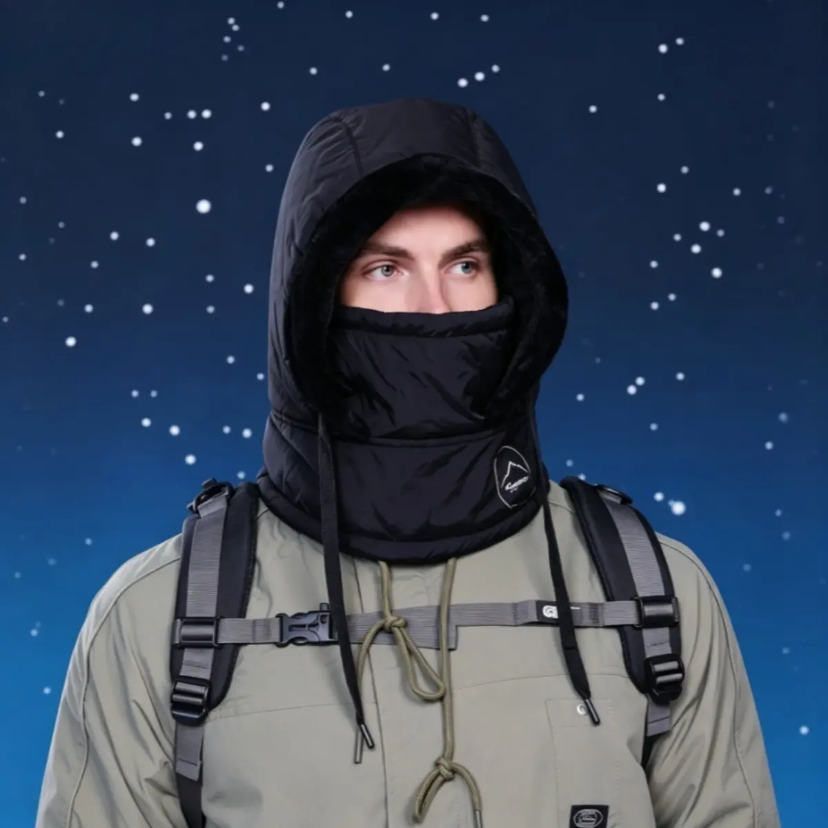 Balaclava Winter Face Mask Neck Gaiter 3 in 1 Windproof Fleece Lined Thermal Ski Mask for Men Women Cycling Snowboard