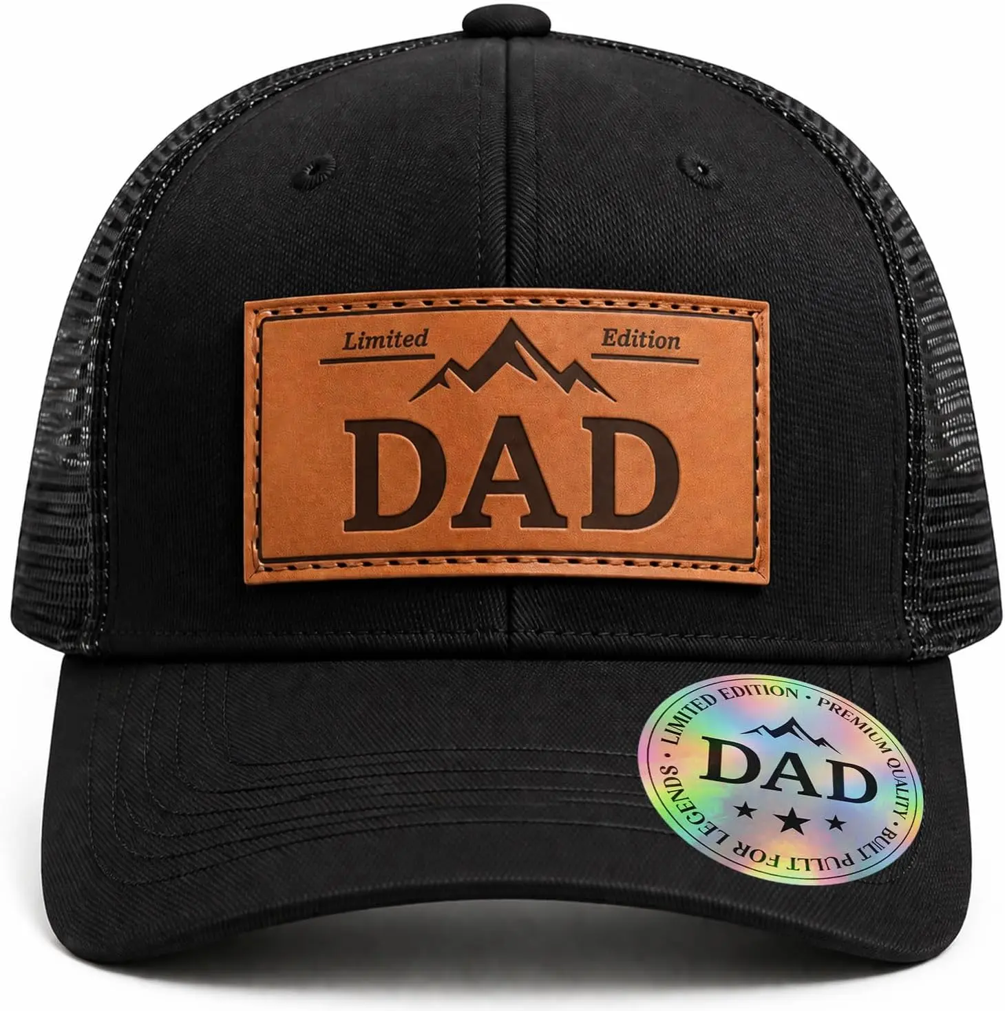 Dad Hat, Best Dad Ever Flag Hat, Fathers Day Birthday Gift for Papa from Daughter Son, Trucker Hat for Men, Gift for Dad