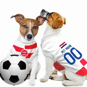 Croatia Football Personalised  2026 Pet Tank Top with original FC logo (Custom Dog/Cat Soccer Jersey Gift)