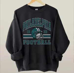 [Sale off up to 65%][Free Ship] Philadelphia Inspired Football Sweatshirt, Game Day Crewneck, Trendy Fan Gift Top
