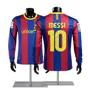 1011 Home Messi #10 Soccer Long-Sleeve Jersey